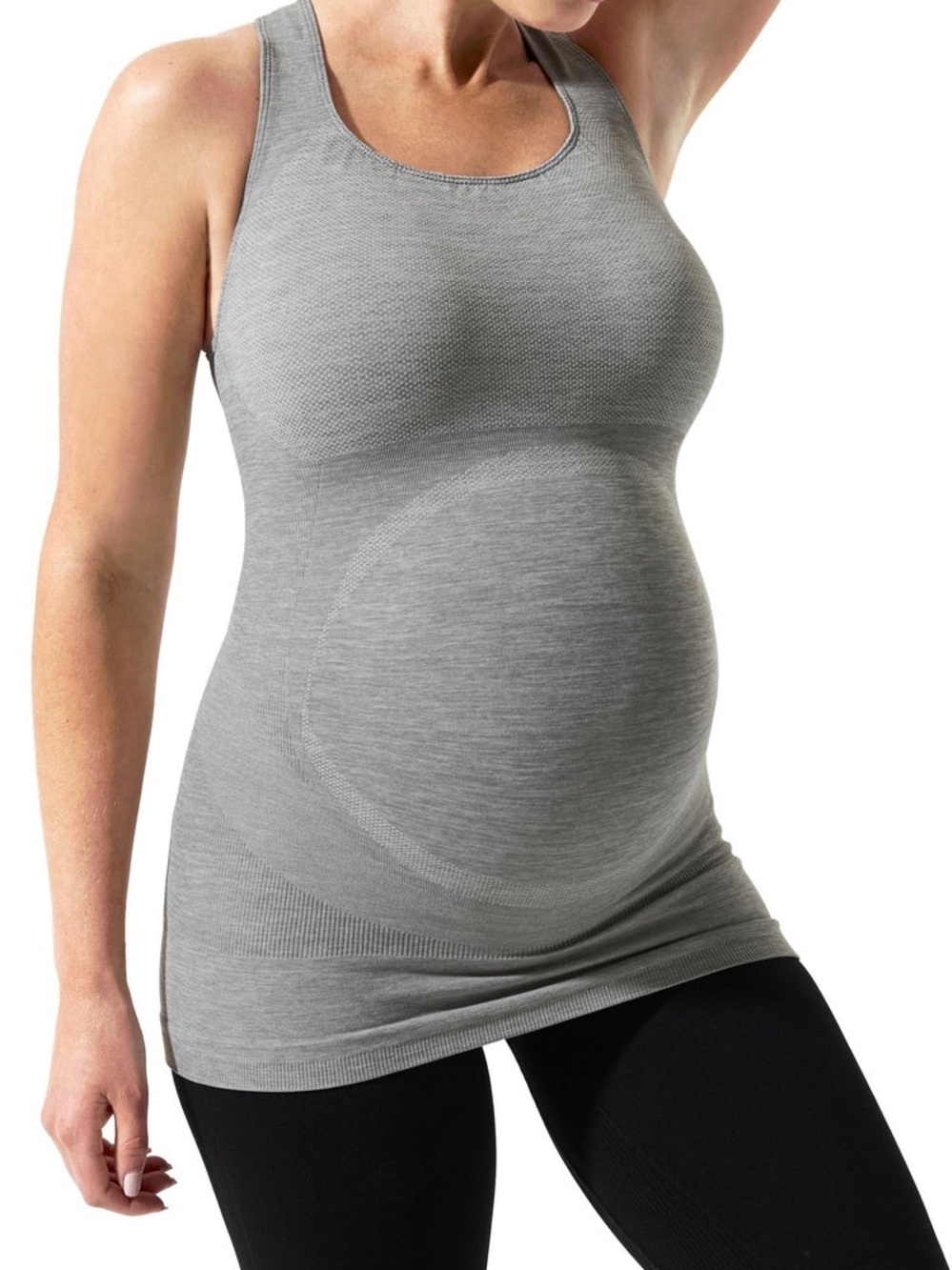BLANQI Light Gray Maternity/Nursing Camisole